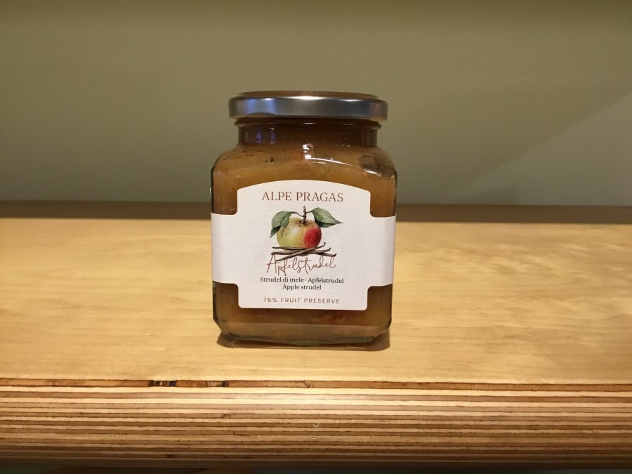 Composta di strudel di mele 335gr Alpepragas in Vendita Online - marmellate